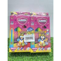 ราคา (ยกโหล 12 กล่อง) สีไม้มาสเตอร์อาร์ต 12 แท่ง แท่งยาว 12 สี รุ่นซุปเปอร์ไบร์ท (43406068629)