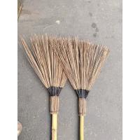 ราคา ไม้กวาดทางมะพร้าว ทำมือ ด้ามยาว120ซม แบบปลายตัด (29037626290)