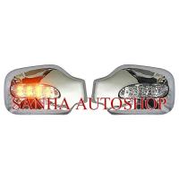 ราคา ครอบกระจกมองข้างมีไฟ Isuzu TFR Dragon Eye ดราก้อนอาย ปี 1998,1999,2000,2001,2002 กระจกใหญ่ สีโครเมียม (10662903111)