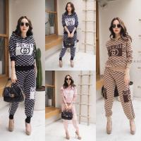 ราคา ️ Vshopbrand #0150 Set วอมฮู้ด ชุดเซ็ต ชุดขายาว ชุดเซ็ตขายาว ชุดวอร์ม เซ็ตวอร์ม ชุดไหมพรม เซ็ตไหมพรม ชุดไปเที่ยว (5261517913)