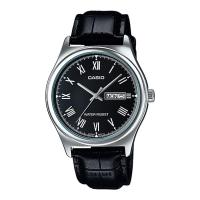 ราคา Casio Standard นาฬิกาข้อมือผู้ชาย สายหนัง รุ่น MTP-V006,MTP-V006L,MTP-V006L-1B,MTP-V006L-1BUDF - สีเงิน (1335053885)