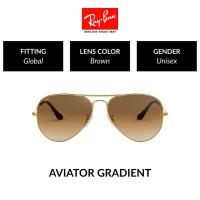 ราคา Ray-Ban Aviator Large Metal - RB3025 001/51 size 58 -sunglasses แว่นกันแดด (919114505)