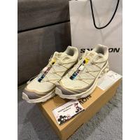 ราคา มือสอง SALOMON XT-6 สี vanilla/Iron/Etherea ✅Size 9UK/43.5EU/27.5 (44260819349)