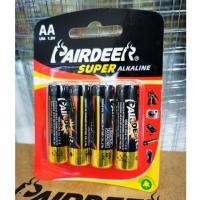 ราคา ถ่าน AA PAIRDEER ถ่านอัลคาไลน์ AA แพค 4 ก้อน-alkaline Batteries (18681676290)