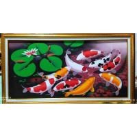 ราคา Fengshui ภาพวาดปลาคาร์ฟ ขนาด 120 ซม. x 60 ซม. เพียงวาดภาพ (43921997869)