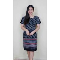 ราคา เดรชผ้าฝ้าย ผ้าไทย เดรชพื้นเมือง ลายขอ (12535697825)