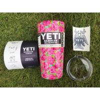 ราคา แก้วเก็บความเย็นYETI Rambler ขนาด 20oz ลายกุหลาบ (492697836)