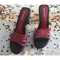 ราคา รองเท้าส้นสูงผู้หญิง สีแดง ดำ ยี่ห้อ SENSOไซส์39 (687510189)