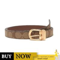 ราคา Coach เข็มขัดผู้หญิง CF270 SIGNATURE CLASSIC BUCKLE BELT (IMBDX) BY:Madamclassic (29275115367)
