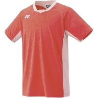 ราคา YONEX Game Shirt Men s 10634 Coral Red 475 XO (43967082415)