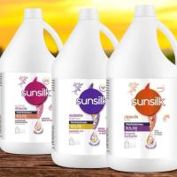 ราคา จัดส่งเร็ว Sunsilkขนาดแกลลอน 3.5 ลิตร แชมพูสูตรผมนุ่มลื่น (29725608796)