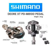 ราคา (โค๊ดส่วนลด) บันใดจักรยาน SHIMANO XT PD-M8100 พร้อมคลีท บันไดคลีทเสือภูเขา สินค้าบริษัท (17166023046)