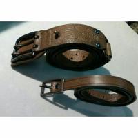 ราคา เข็มขัดหนังน้ำตาล Diesel หนังวัวแท้ 100% (2327851876)