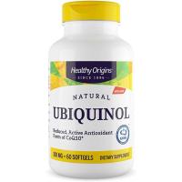 ราคา Healthy Origins Natural Ubiquinol 100 mg 60 Softgels (4252012525)