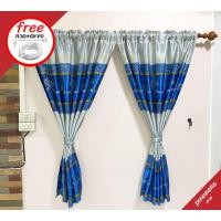 ราคา ผ้าม่านหน้าต่าง ม่านหน้าต่างแบบสอด แถมลวดฟรี (7636112811)