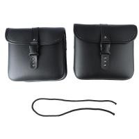 ราคา [Mall] 1 คู่รถจักรยานยนต์ Saddlebags กันน้ําสวมใส่หนัง PU ด้านข้างกระเป๋าเครื่องมือสําหรับรถมอเตอร์ไซด์ (48201621994)