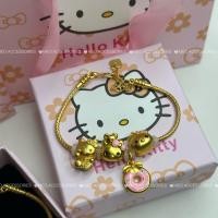 ราคา คิตตี้ สร้อยข้อมือโดนัทชาร์มพร้อมสายทองคิตตี้ตามภาพ (42674461397)