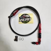 ราคา ZERN สายปลดวาล์ว ดิสเบรคหน้า สีแดงตัดดำ หัวฟันเฟือง หัว90 ยาว36 ปลดวาล์วแท้ WAVE110i / WAVE125 / WAVE100S / GIORNO / LS (27624894002)