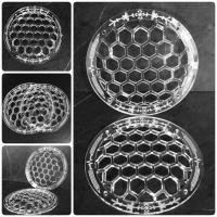 ราคา ฝาครอบลำโพงอะคริลิคลายรังผึ้ง ขนาด 6.5”, 8” (18754945354)