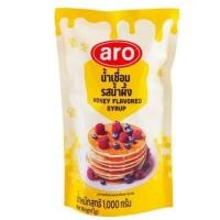ราคา น้ำเชื่อม น้ำเชื่อมรสน้ำผึ้ง ตราเอโร่ Aro ขนาด 1,000 กรัม (29682198769)