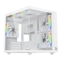 ราคา Case XIGMATEK Aqua M LITE Arctic White Micro-ATX With 5xARGB Fans TG Panel (29777712047)