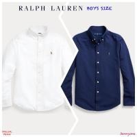 ราคา RALPH LAUREN COTTON-BLEND SHIRT ( เด็กโตผู้ชายอเมริกาอายุ 8-20 ปี ) (7129292407)