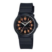 ราคา Casio นาฬิกาข้อมือผู้ชายระบบเข็ม-สีดำ-ส้ม รุ่น MQ-71-4BDF-black (176415185)