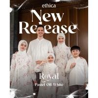 ราคา Ethica - Royal Pastel Off White Set Family Sarimbit Uniform for Eid Family (48002277690)