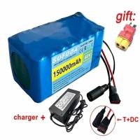 ราคา แบตเตอรี่ลิเธียม 60V 60AH/100AH/150AH แบตเตอรี่ 1500W E-bike 67.2V BMS + charger 3 ล้อไฟฟ้า มอเตอร์ไซค์ไฟฟ้า 2 ล้อ H002 (26091670340)