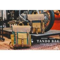 ราคา กระเป๋าเป้ Tando กระเป๋าผ้าแคนวาส+หนังแท้ (28924006321)