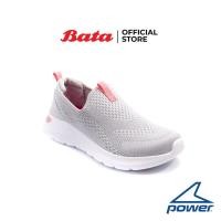 ราคา Bata บาจา ยี่ห้อ Power รองเท้าผ้าใบออกกำลังกาย แบบสวม ใส่ง่าย รองรับน้ำหนักเท้า สำหรับผู้หญิง รุ่น Nx-Wlk Lori สีเทา 5182012 (15350129230)