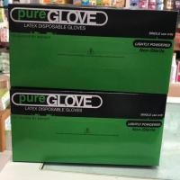 ราคา Pure glove ถุงมือยาง ถุงมือแพทย์ 100ชิ้น (1403070436)