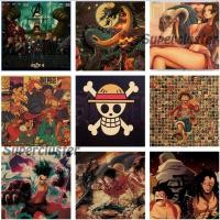 ราคา ชุดโปสเตอร์วอลเปเปอร์ วอลเปเปอร์ ลายการ์ตูนลูฟี่ วันพีช 35x50 ซม. สําหรับตกแต่งผนัง (10587076829)