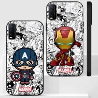 ราคา KT-11 การ์ตูน Marvel Groot Spiderman HD แก้วสําหรับ VIVO Y20 Y20s Y20i V15 Y50 S1 Y30 V50 Y03 Y29 Lite Pro (52402396177)