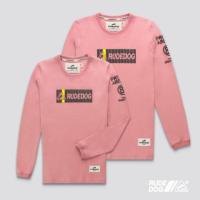 ราคา Rudedog เสื้อยืดแขนยาว รุ่น Romance สีชมพูปูน (3416583018)