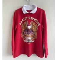 ราคา อก 44 เสื้อกันหนาว สเวตเตอร์ แบรนด์ Harley Davidson มือสองของแท้ (13050425625)
