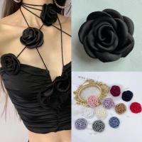 ราคา คาเมลเลียช่อดอกไม้ช่อดอกไม้ช่อดอกคาเมลเลียดอกคาเมลเลียอุปกรณ์เสริมเครื่องประดับสำหรับเสื้อกันหนาวกระโปรง แต่งตัว (23743304213)