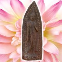 ราคา พระลีลาเชยคางข้างเม็ด กรุวัดมหาธาตุสุโขทัย เนื้อดิน พระเครื่อง (28475571388)