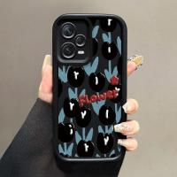 ราคา เคสสำหรับ Xiaomi Redmi Note 12 4G Redmi Note 12 5G Redmi Note 12 Pro 5G POCO X5 5G เคสโทรศัพท์ทิวลิป (28868937353)