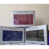 ราคา ผ้าเช็ดตัว 150×80 cm. พร้อมผ้าเช็ดผม 38×80cm. Guy Laroche - Gift Set (25089168764)