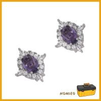 ราคา HOMIE0 แคลมป์เพทายหมุนได้สําหรับหูฟังที่รองรับบลูทูธ Secure Purplee อัญมณีอุปกรณ์เสริมการออกแบบทองแดง (54050288082)