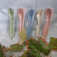 ราคา ขายส่ง 50 ชิ้น ช้อนฟางนําเข้าที่สวยงาม ส้อม ตะเกียบ ห่อพลาสติกฟรี การ์ด Tx ฟรี ฟองสีดํา Wrap (41122694865)