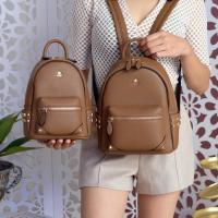 ราคา (งานหนังแท้) KEEP รุ่น Duo Sister Backpack | กระเป๋าเป้/กระเป๋าสะพาย (3616381819)