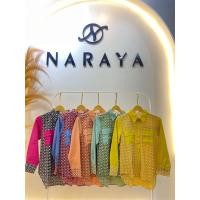 ราคา Naraya Tyana Top Black, Maroon, Orange, Pistachio & Butter (51602147501)