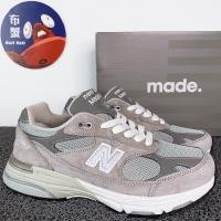 ราคา 993 New Balance รองเท้าวิ่งคุณภาพสูง Made in USA สีเทาสีขาว NB 3M หนังนิ่มสะท้อนแสง Retro สไตล์ Mr993Gl CYGT (47452470016)