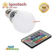 ราคา XCSource หลอดไฟ 3W E27 LED RGB 16 สี + รีโมท (2272677746)