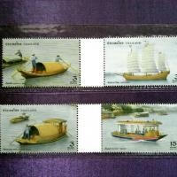 ราคา แสตมป์ ชุดเรือไทย ไปรษณีย์ไทย (821453036)