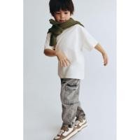 ราคา H&M(เอชแอนด์เอ็ม) กางเกงยีนส์ทรง Relaxed Tapered Fit Boys Relaxed Tapered Fit Jeans 1244424_5 (41526546749)