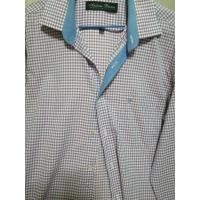 ราคา เสื้อเชิ๊ตสีม่วงลาย​ ยี่ห้อ​ Andrew​ Brownแบรนด์แท้ (24751479094)