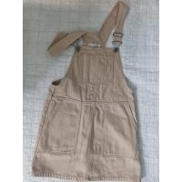 ราคา เอี๊ยมกระโปรงสั้น ผ้ายีนส์สีน้ำตาลอ่อนๆ pull&bear มือสองสภาพนางฟ้า (28738793744)